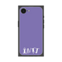プレミアムスクエアケース［ オリジナル - INTJ 建築家 - アルファベット - パープル ］