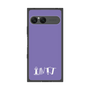 プレミアムスクエアケース［ オリジナル - INTJ 建築家 - アルファベット - パープル ］