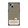 プレミアムスクエアケース［ ぼのぼの - ぼのぼのと千鳥格子 - ブラック ］