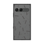 プレミアムスクエアケース［ LANVIN COLLECTION - タイポグラフィ - グレー ］