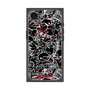 プレミアムスクエアケース［ グルーミー - パターン - ブラック ］