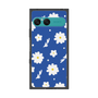 プレミアムスクエアケース［ Mod Deco - オリジナル - フラワー/B ］