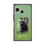 プレミアムスクエアケース［ Green Future Project - Black-mantled Tamarin ］