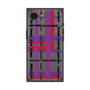 プレミアムスクエアケース［ LANVIN en Bleu - Plaid ］