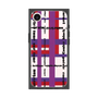 プレミアムスクエアケース［ LANVIN en Bleu - Plaid ］