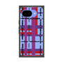 プレミアムスクエアケース［ LANVIN en Bleu - Plaid ］