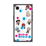 プレミアムスクエアケース［ アンデッドアンラック - ミニキャラ - 総柄 ］