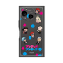 プレミアムスクエアケース［ アンデッドアンラック - ミニキャラ - 総柄 ］