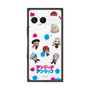 プレミアムスクエアケース［ アンデッドアンラック - ミニキャラ - 総柄 ］