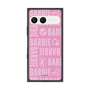 プレミアムスクエアケース［ Barbie - ロゴパターン3 ］