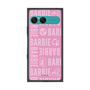 プレミアムスクエアケース［ Barbie - ロゴパターン3 ］