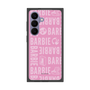 プレミアムスクエアケース［ Barbie - ロゴパターン3 ］