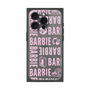 プレミアムスクエアケース［ Barbie - ロゴパターン3 - クリア ］