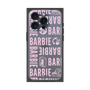 プレミアムスクエアケース［ Barbie - ロゴパターン3 - クリア ］