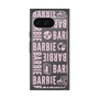 プレミアムスクエアケース［ Barbie - ロゴパターン3 - クリア ］