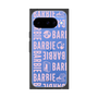 プレミアムスクエアケース［ Barbie - ロゴパターン3 - クリア ］