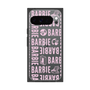 プレミアムスクエアケース［ Barbie - ロゴパターン3 - クリア ］