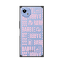 プレミアムスクエアケース［ Barbie - ロゴパターン3 - クリア ］