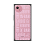 プレミアムスクエアケース［ Barbie - ロゴパターン3 - クリア ］
