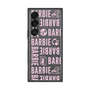 プレミアムスクエアケース［ Barbie - ロゴパターン3 - クリア ］