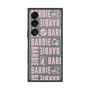 プレミアムスクエアケース［ Barbie - ロゴパターン3 - クリア ］