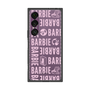 プレミアムスクエアケース［ Barbie - ロゴパターン3 - クリア ］
