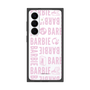 プレミアムスクエアケース［ Barbie - ロゴパターン3 - クリア ］
