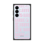 プレミアムスクエアケース［ Barbie - ロゴパターン3 - クリア ］