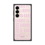 プレミアムスクエアケース［ Barbie - ロゴパターン3 - クリア ］