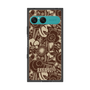プレミアムスクエアケース［ ANNA SUI - STITCHED FLORAL ］