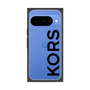 プレミアムスクエアケース［ MICHAEL KORS - Logo - Black ］