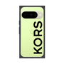 プレミアムスクエアケース［ MICHAEL KORS - Logo - Black ］