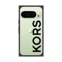 プレミアムスクエアケース［ MICHAEL KORS - Logo - Black ］