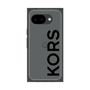 プレミアムスクエアケース［ MICHAEL KORS - Logo - Black ］