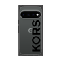 プレミアムスクエアケース［ MICHAEL KORS - Logo - Black ］