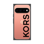 プレミアムスクエアケース［ MICHAEL KORS - Logo - Black ］
