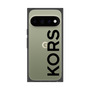 プレミアムスクエアケース［ MICHAEL KORS - Logo - Black ］