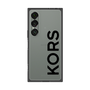 プレミアムスクエアケース［ MICHAEL KORS - Logo - Black ］