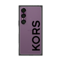 プレミアムスクエアケース［ MICHAEL KORS - Logo - Black ］