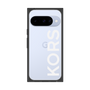 プレミアムスクエアケース［ MICHAEL KORS - Logo - White ］