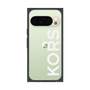 プレミアムスクエアケース［ MICHAEL KORS - Logo - White ］