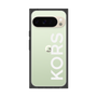 プレミアムスクエアケース［ MICHAEL KORS - Logo - White ］