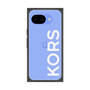 プレミアムスクエアケース［ MICHAEL KORS - Logo - White ］