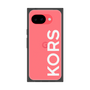 プレミアムスクエアケース［ MICHAEL KORS - Logo - White ］