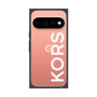プレミアムスクエアケース［ MICHAEL KORS - Logo - White ］