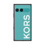 プレミアムスクエアケース［ MICHAEL KORS - Logo - White ］