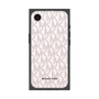 プレミアムスクエアケース［ MICHAEL KORS - Signiture - Clear Black ］