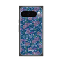 プレミアムスクエアケース［ 日比谷花壇 - FloralSymphony - ネイビー ］