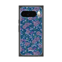 プレミアムスクエアケース［ 日比谷花壇 - FloralSymphony - ネイビー ］