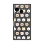 プレミアムスクエアケース［ mofmofriends - フェイス ］